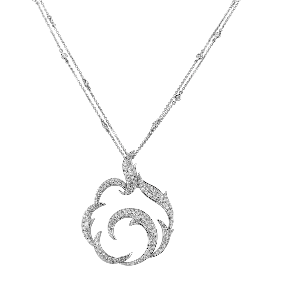 Náhrdelník s diamantmi Éponine