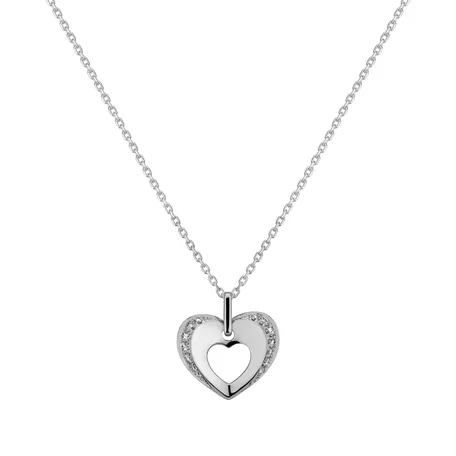 Přívěsok s diamantmi Timeless Romance