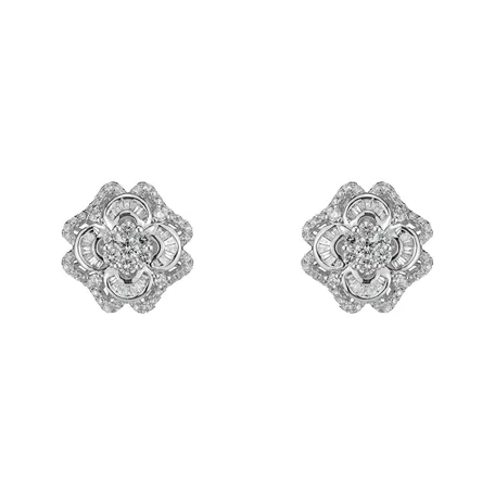Náušnice s diamantmi Cuthbert