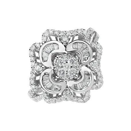 Prsteň s diamantmi Royal Blossom
