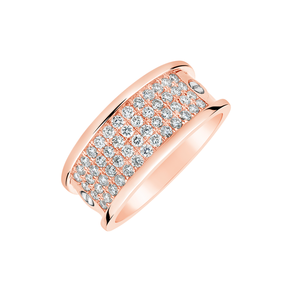 Prsteň s diamantmi Touch the Moon