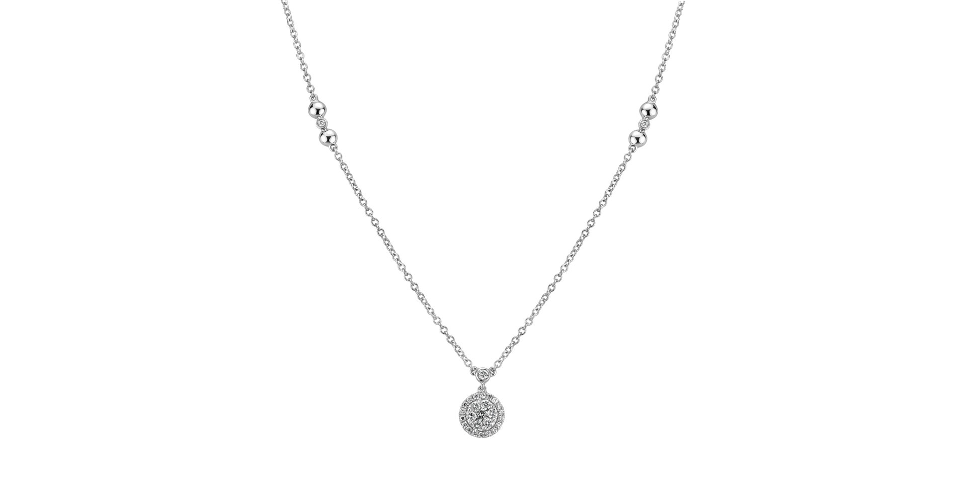 Náhrdelník s diamantmi Joss
