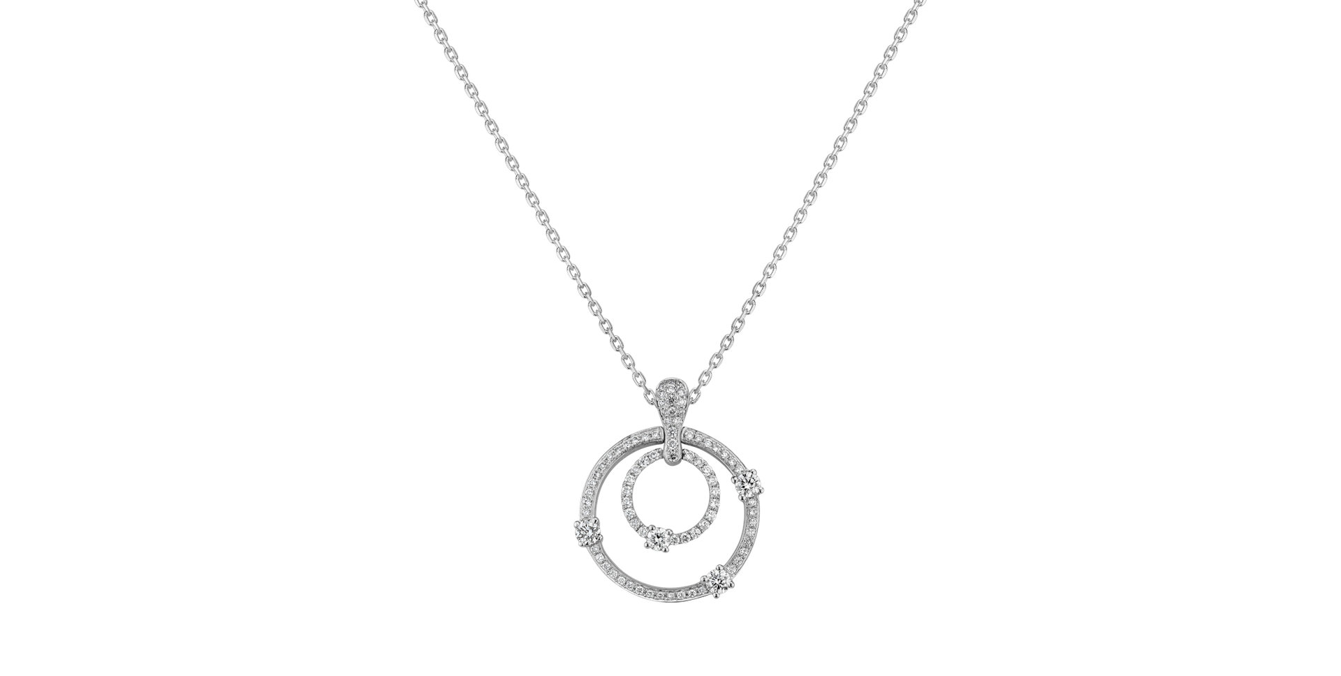 Přívěsok s diamantmi Open Opputunity