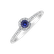 Prsteň s zafírom a diamantmi Briliance Dedication2