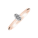 Prsteň s diamantom Euphemia2
