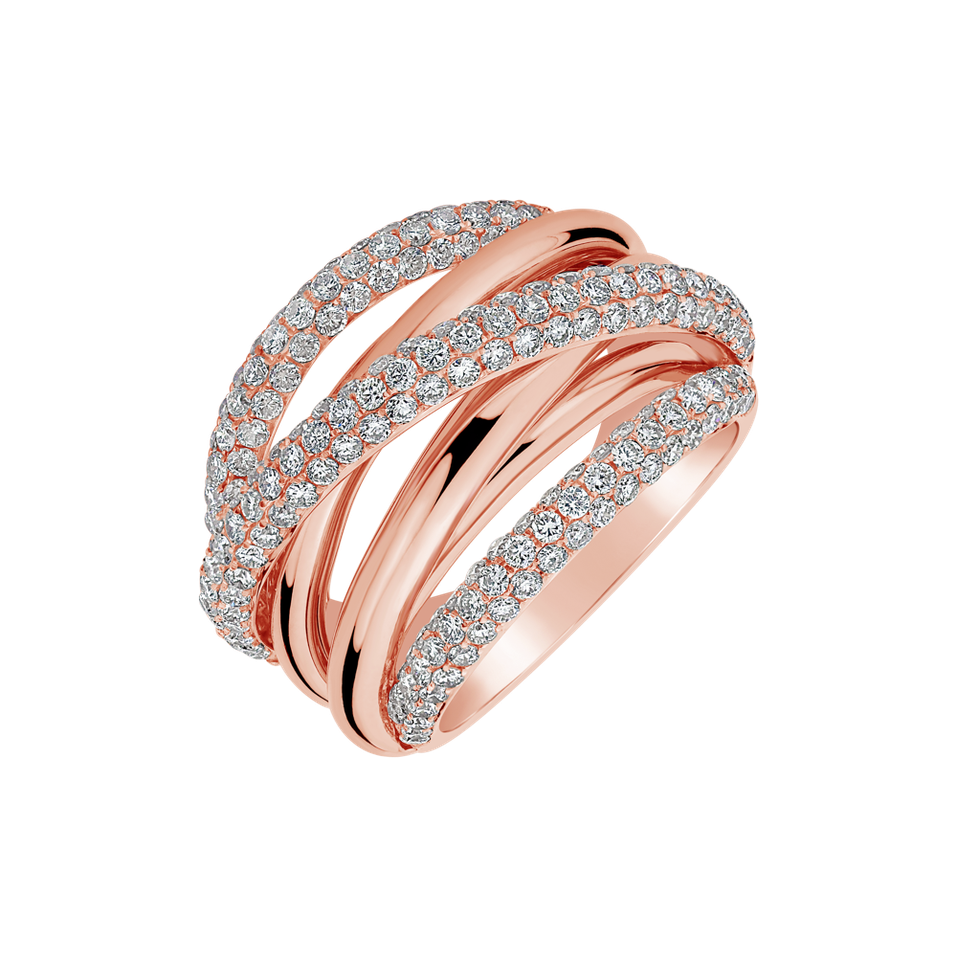 Prsteň s diamantmi Jospeh