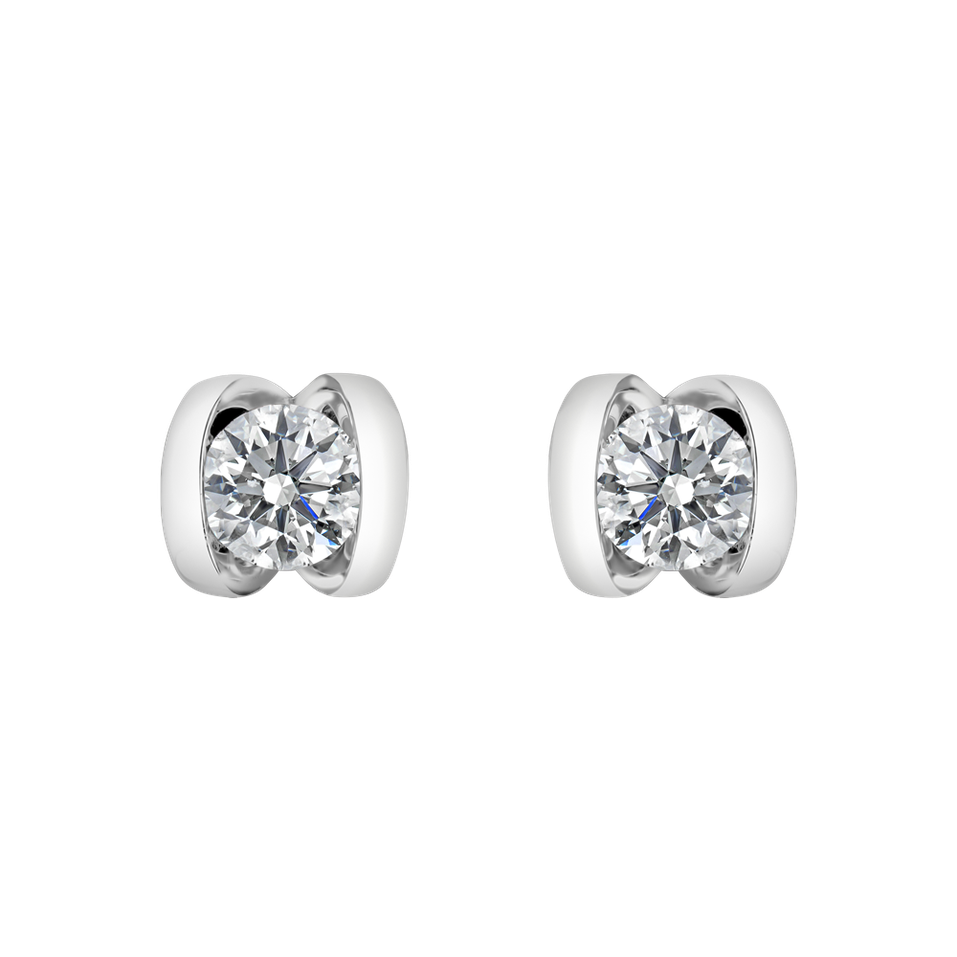 Náušnice s diamantom Diamond Beauty