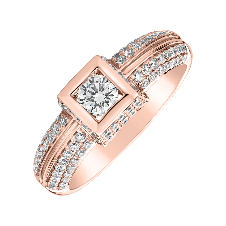 Prsteň s diamantmi Pietro