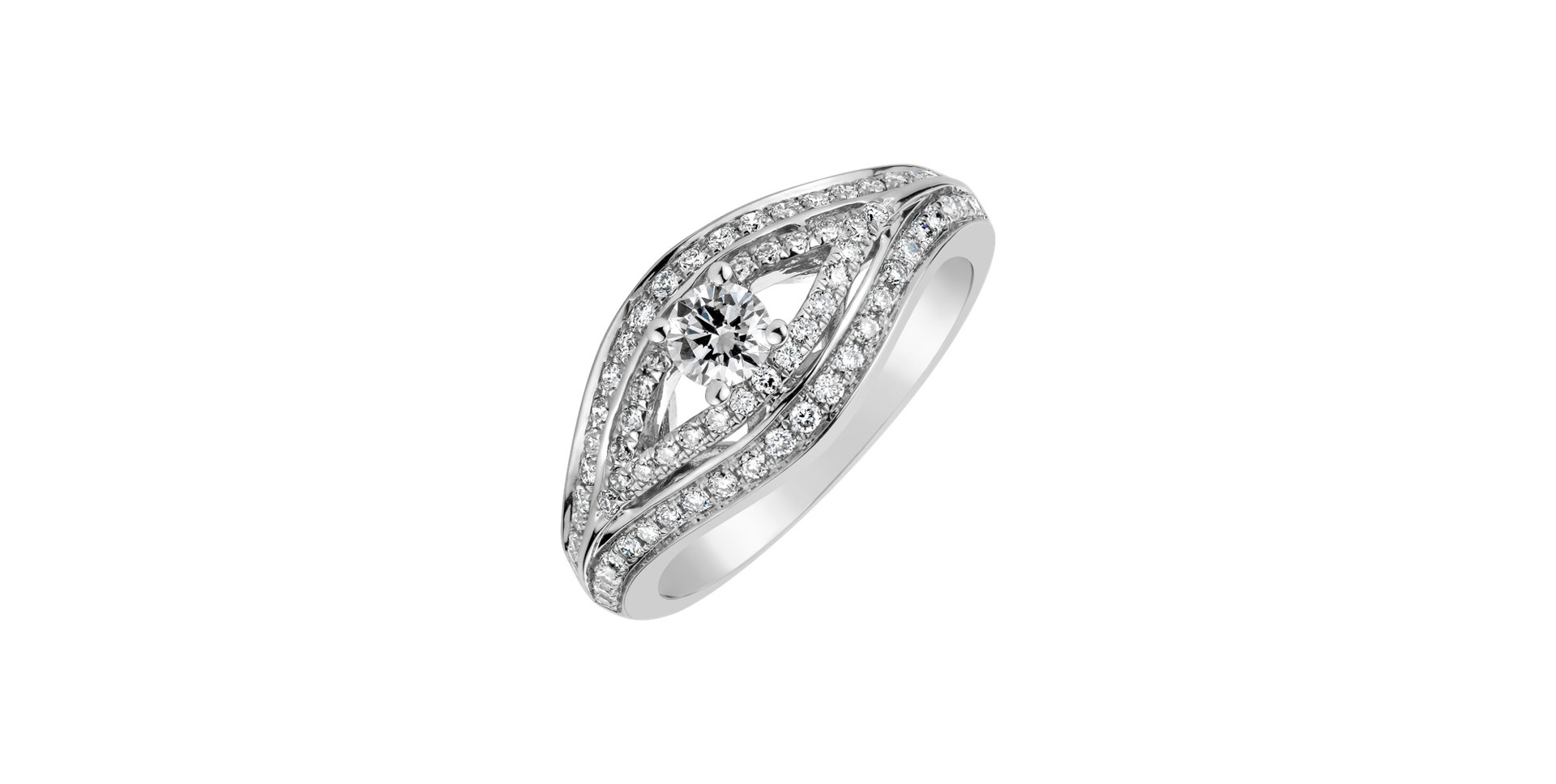 Prsteň s diamantmi Buffy Expression