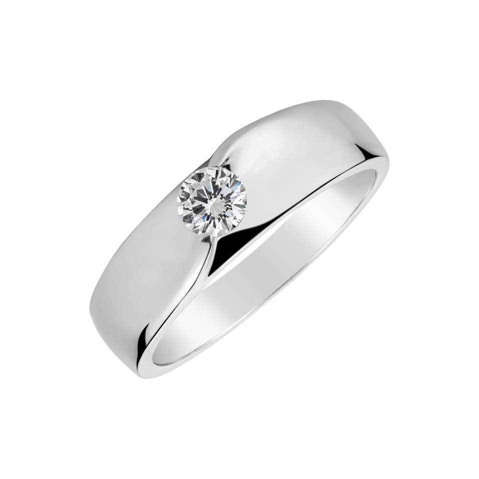 Prsteň s diamantom Halona