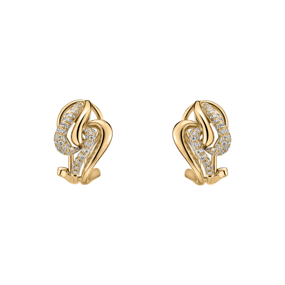 Náušnice s diamantmi Farah