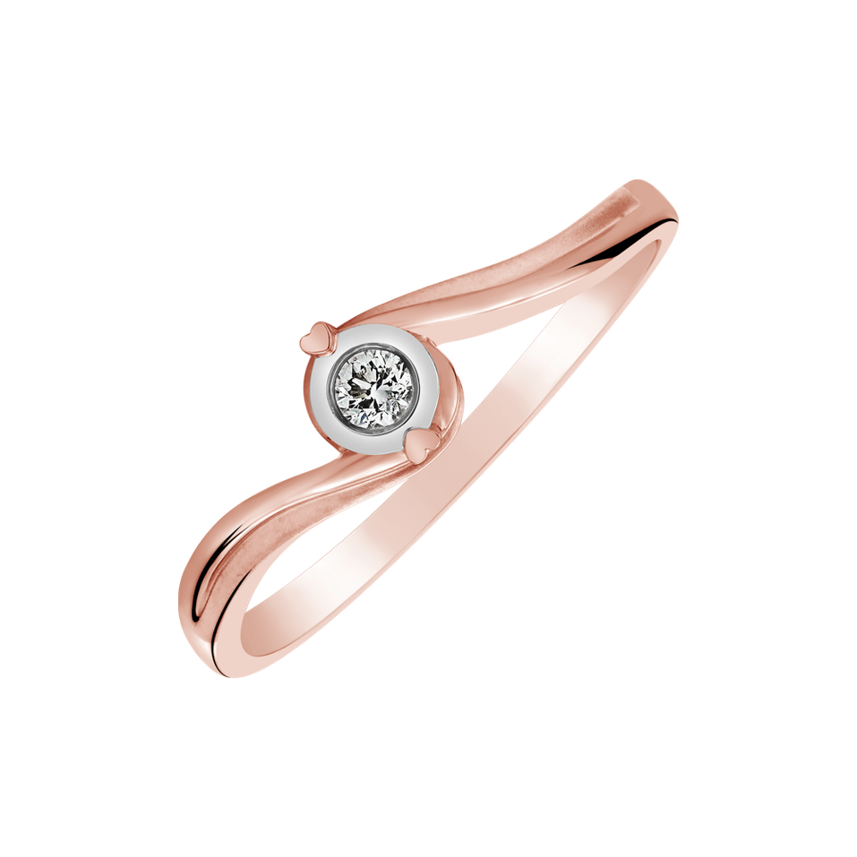 Prsteň s diamantom Humbert