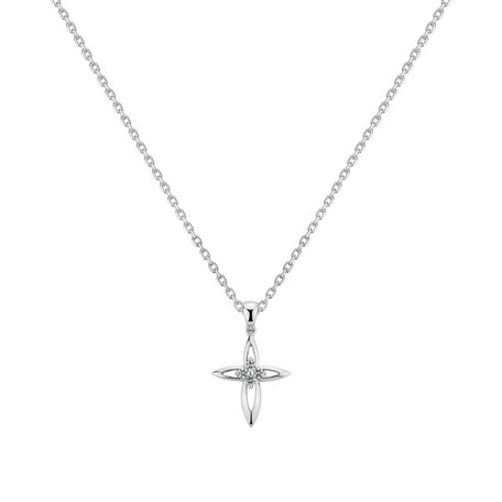 Přívěsok s diamantmi Celestial Cross