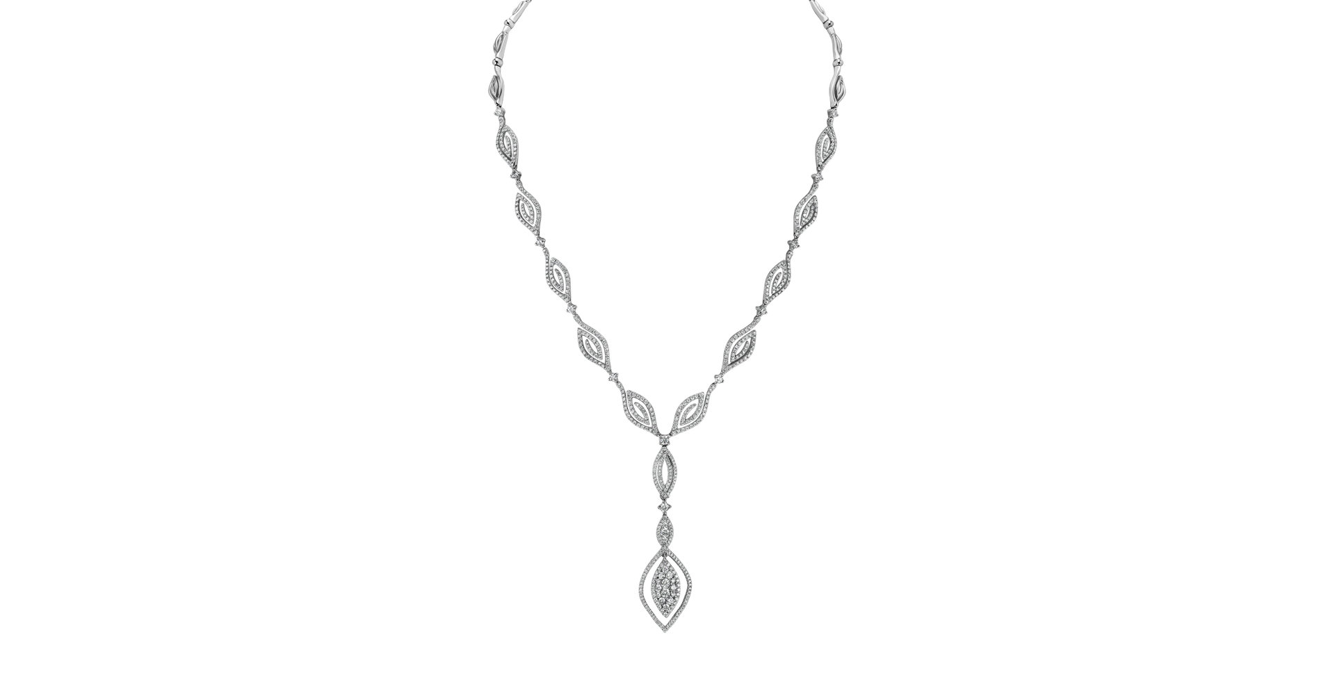 Náhrdelník s diamantmi Adorable