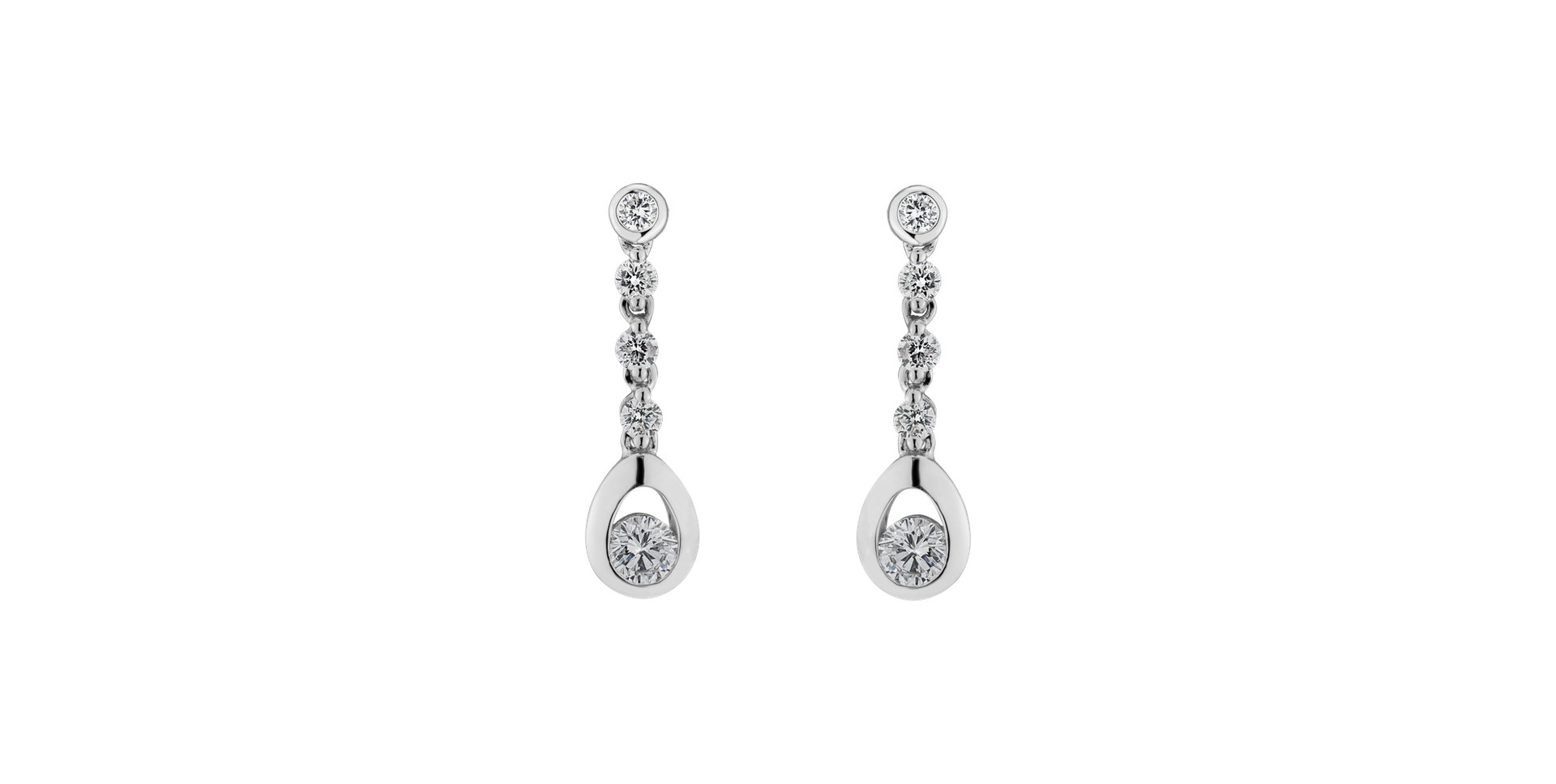 Náušnice s diamantmi Constellation Path