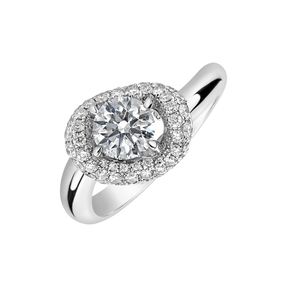 Prsteň s diamantmi Posh Star