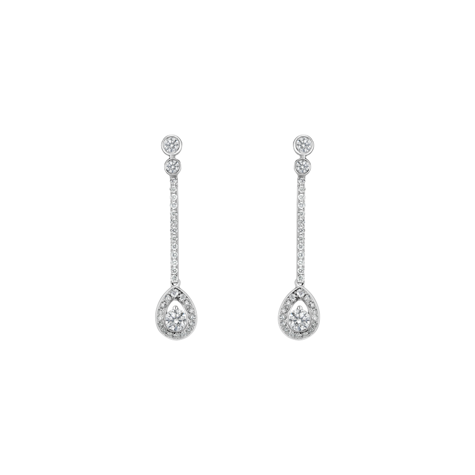 Náušnice s diamantmi Ayesha