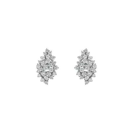 Náušnice s diamantmi Orient Star