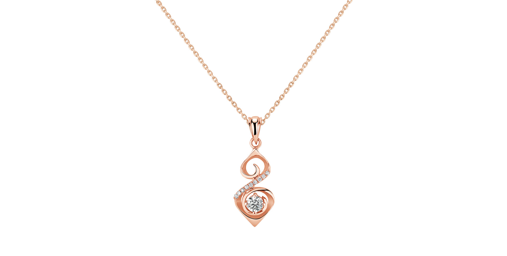 Přívěsok s diamantmi Simons