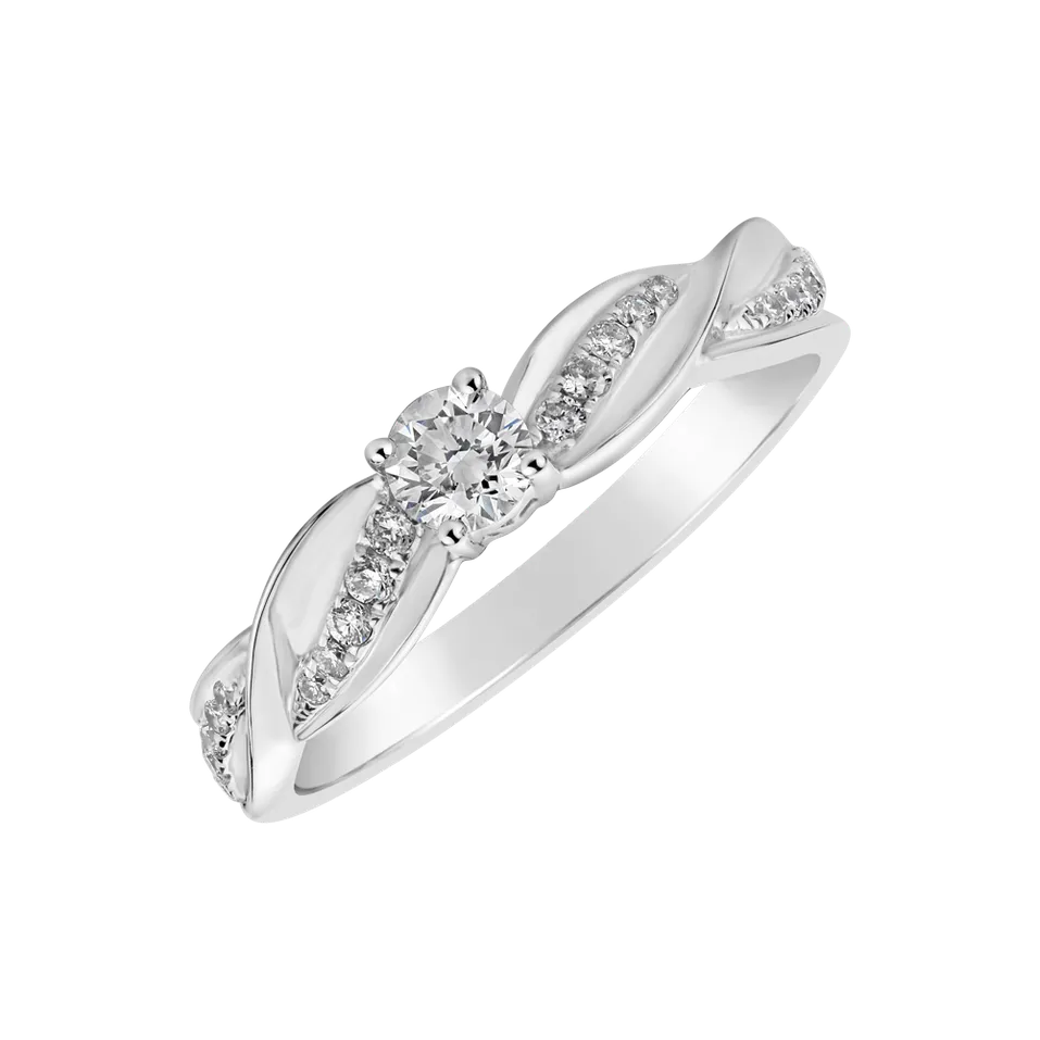 Prsteň s diamantmi Precision Love