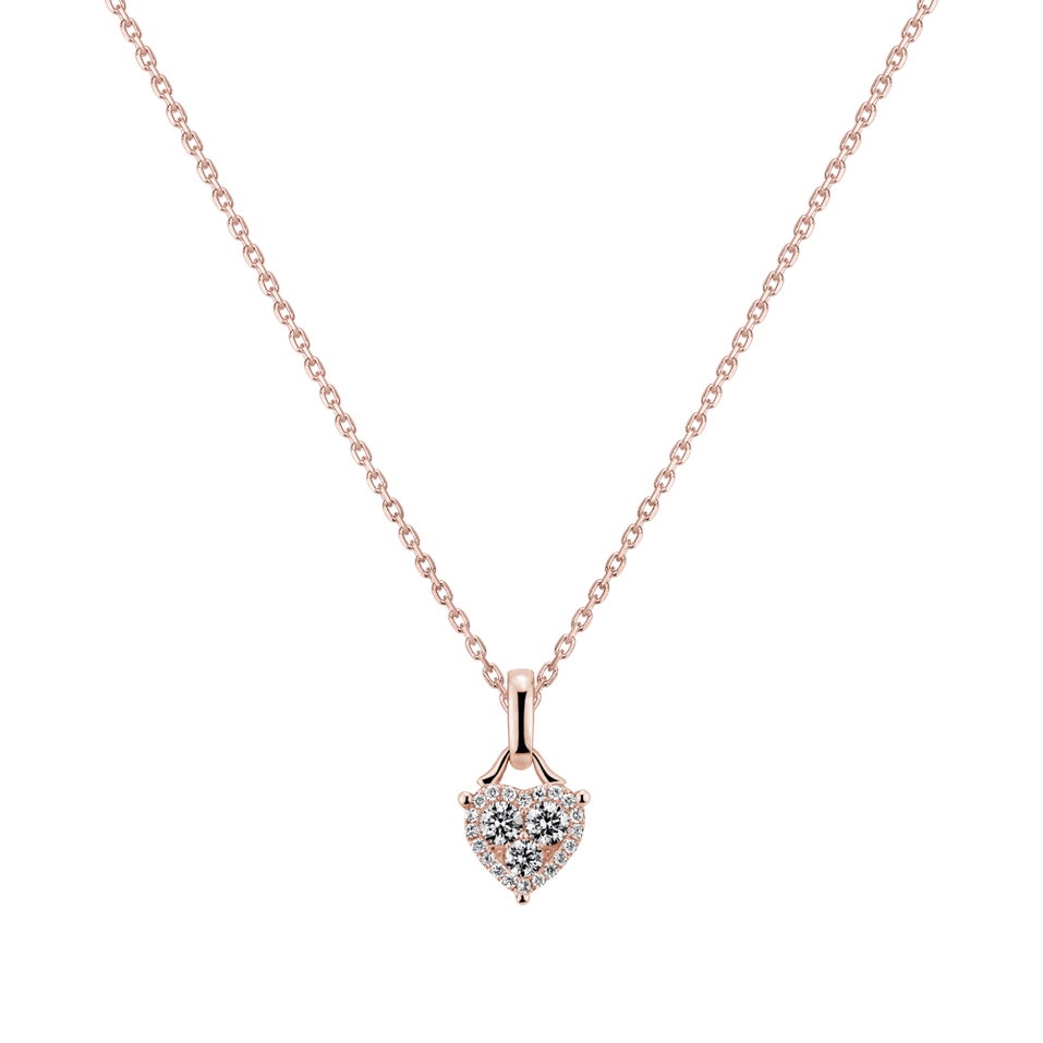 Přívěsok s diamantmi Yuko