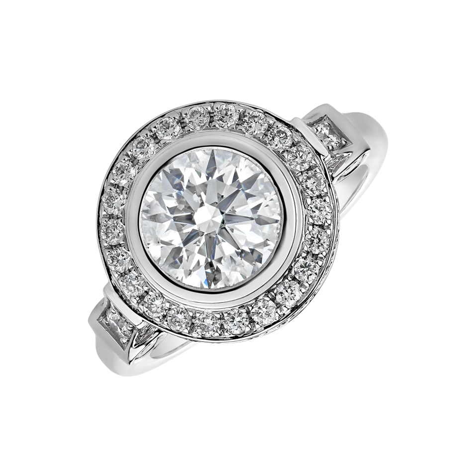 Prsteň s diamantmi Fantasy Sky