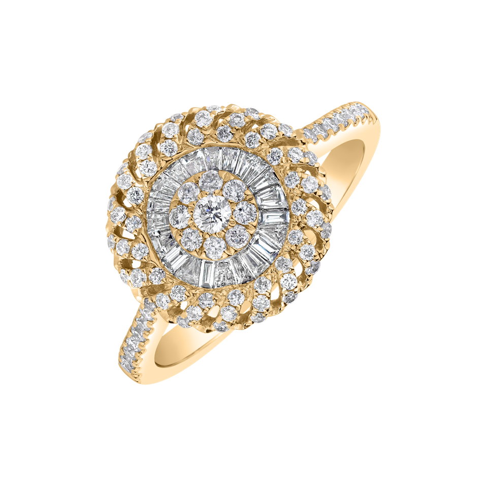 Prsteň s diamantmi Enchanting Grace