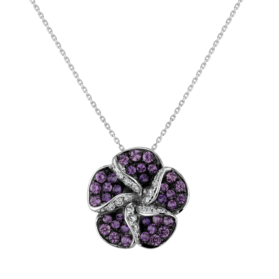 Přívěsok s diamantmi a zafírmi Raphaela