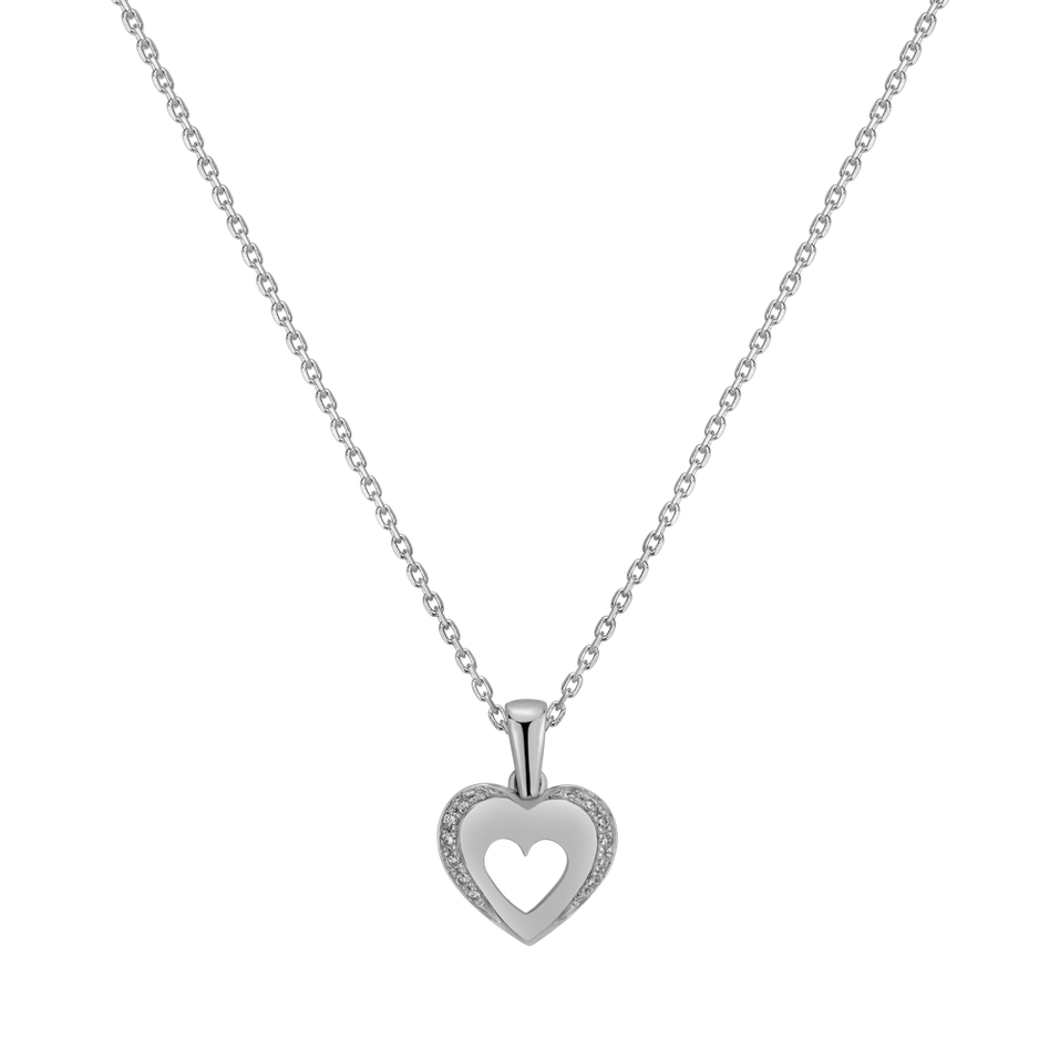 Přívěsok s diamantmi Romantic Monogram