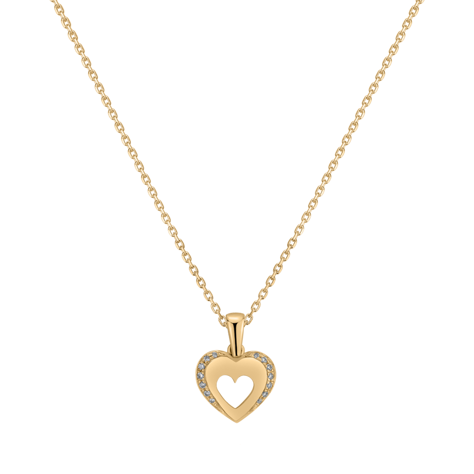 Přívěsok s diamantmi Romantic Monogram