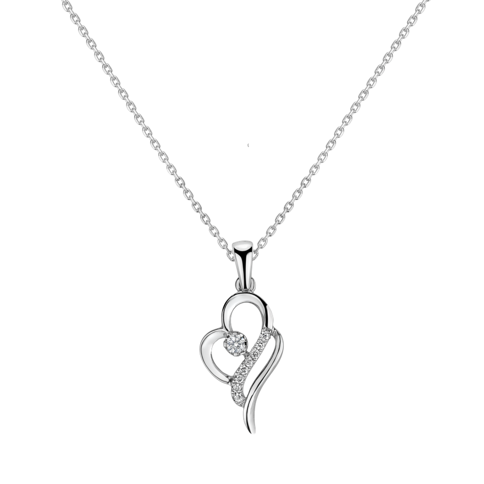 Přívěsok s diamantmi Lori Devotion