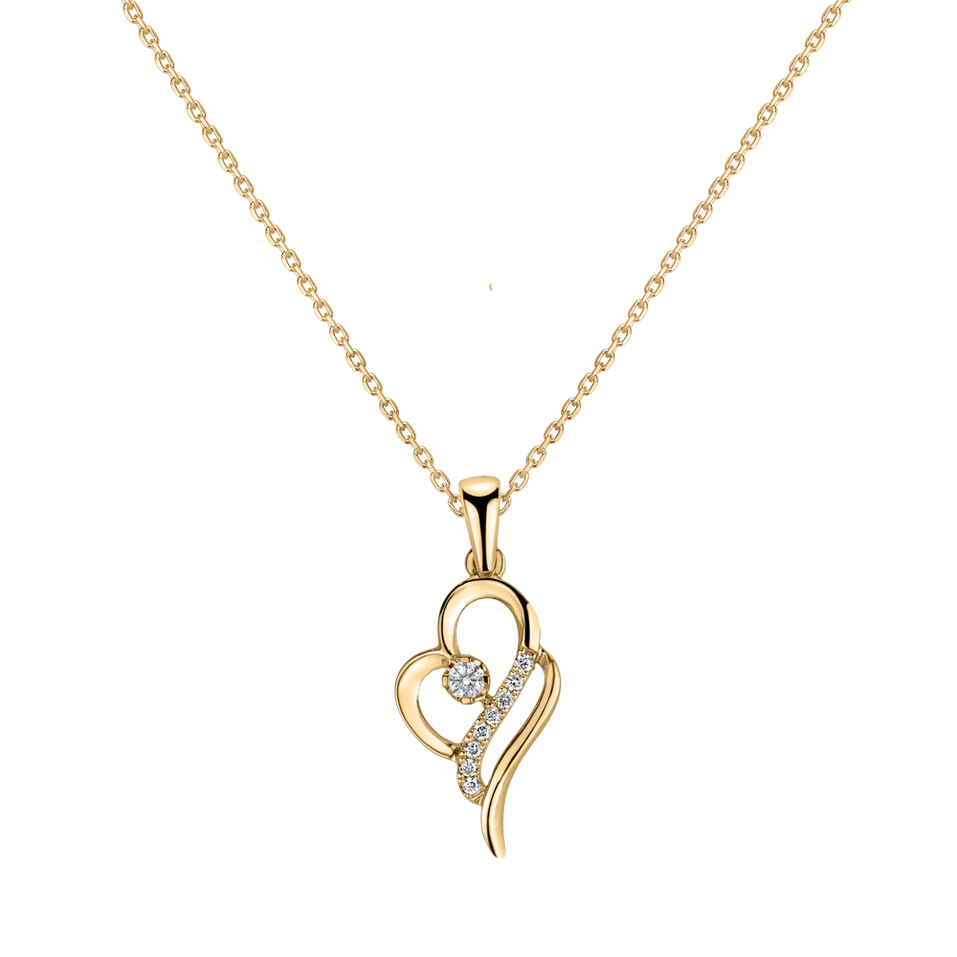 Přívěsok s diamantmi Lori Devotion