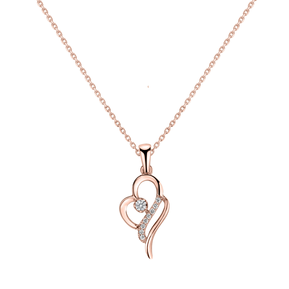 Přívěsok s diamantmi Lori Devotion