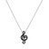 Náhrdelník s bielymi a čiernymi diamantmi My Diamond Melody2