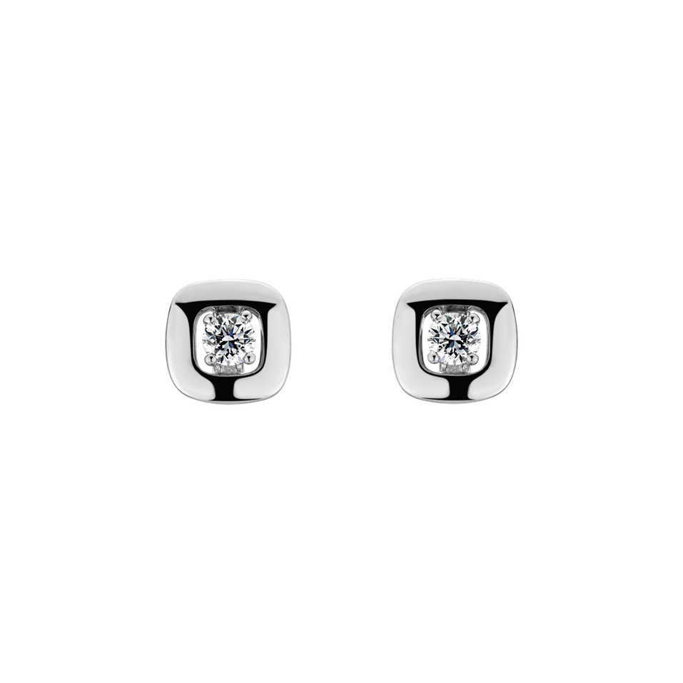 Náušnice s diamantom Celestial Minuet