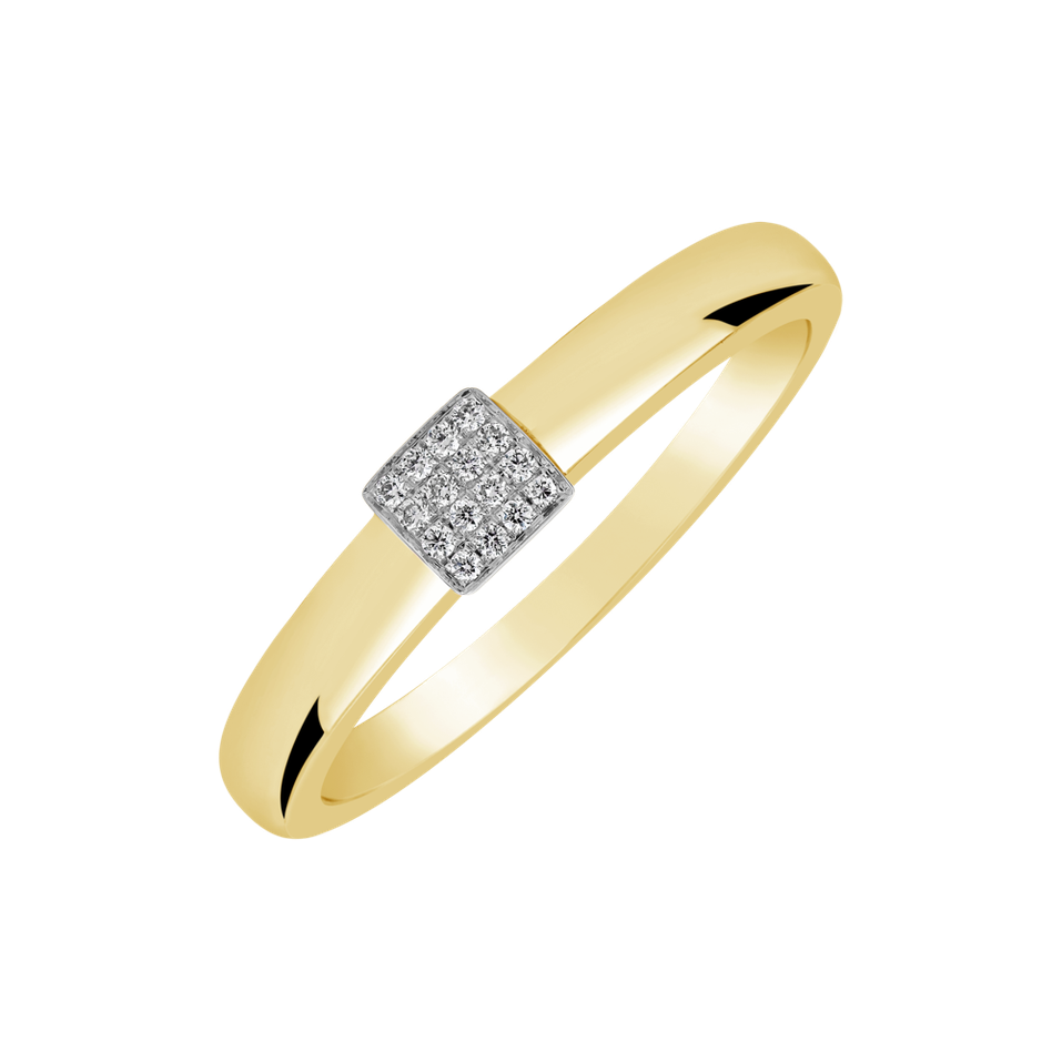 Prsteň s diamantmi Marien