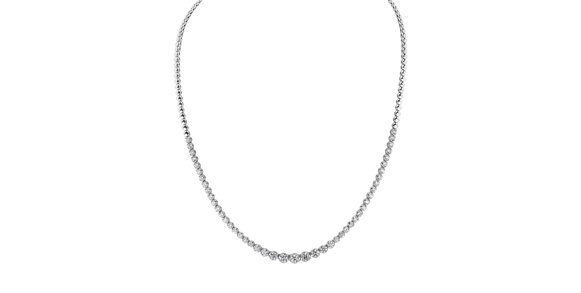 Náhrdelník s diamantmi Princess Bloom