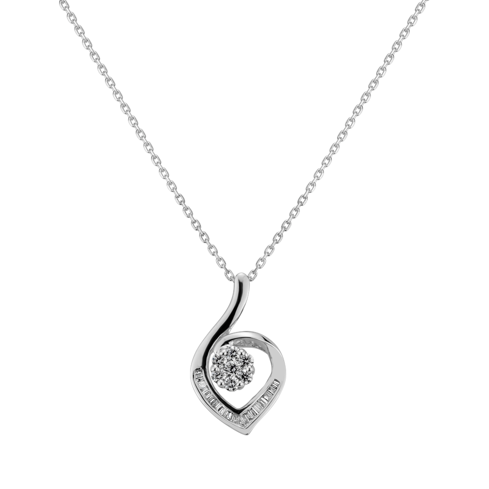 Přívěsok s diamantmi Element of Brightness