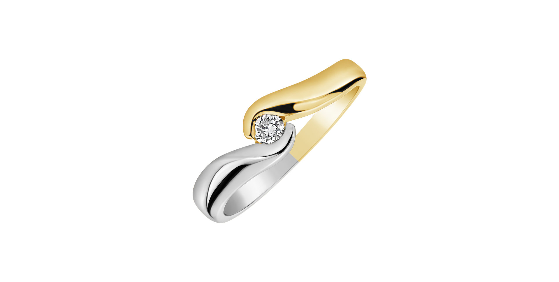 Prsteň s diamantom Pétronille