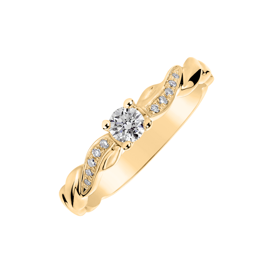 Prsteň s diamantmi Heaven Mosaic