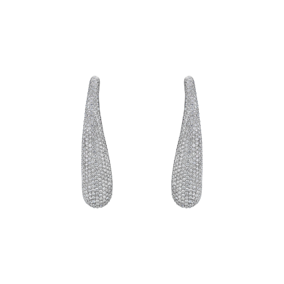 Náušnice s diamantmi Diamond Planet