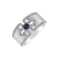 Prsteň s zafírom a diamantmi Royal Sapphire2