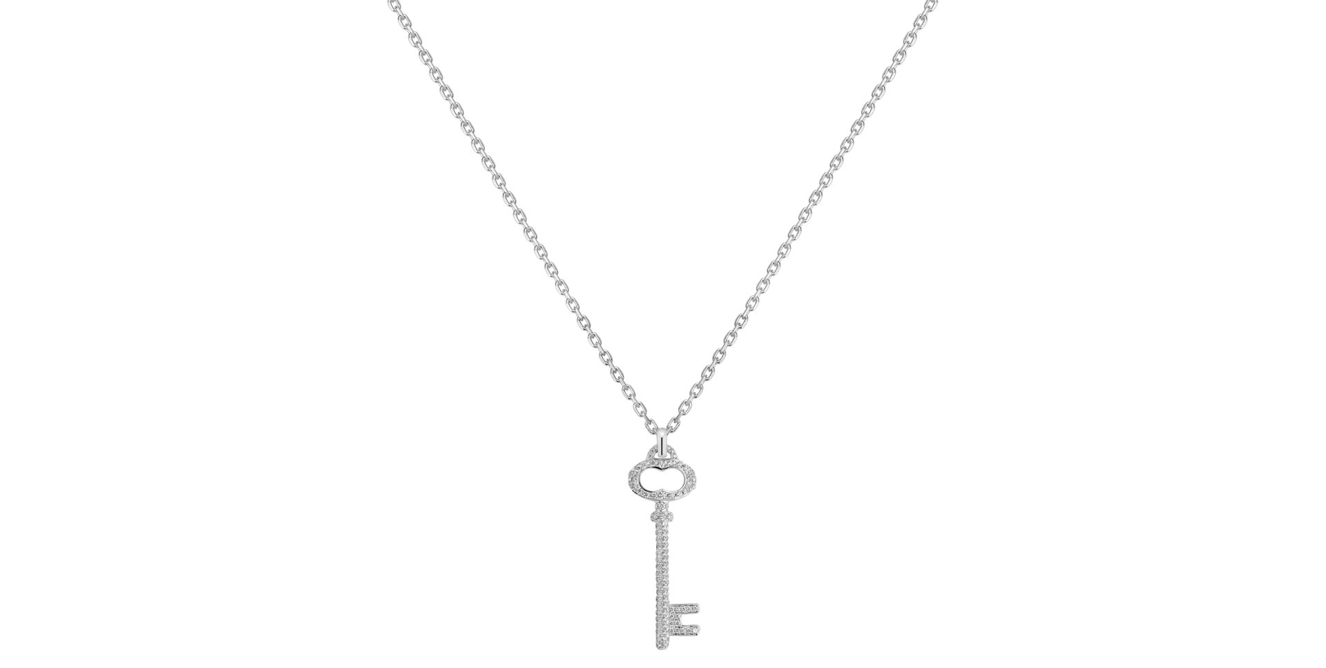 Přívěsok s diamantmi Magnificent Key