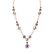 Náhrdelník s ametystmi a topásmi Rainbow Icon2