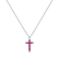 Náhrdelník s diamantmi a rubínmi Love Cross1