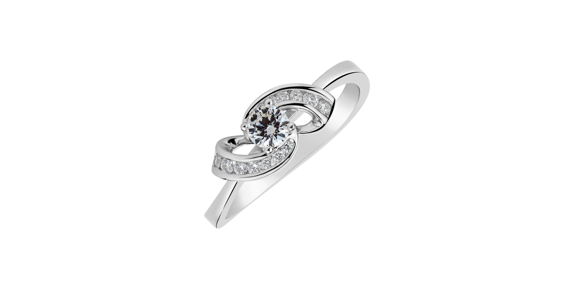 Prsteň s diamantmi Royal Lustre