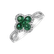 Prsteň so smaragdmi a diamantmi Carole2