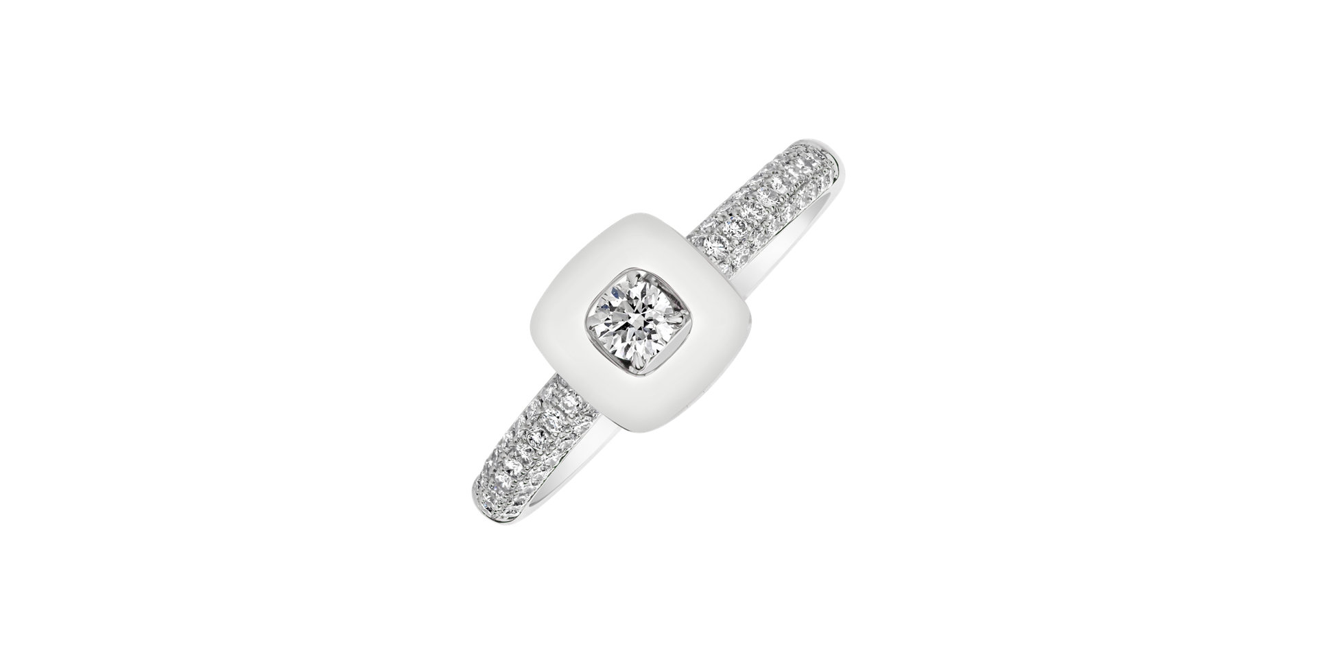 Prsteň s diamantmi Royal Love
