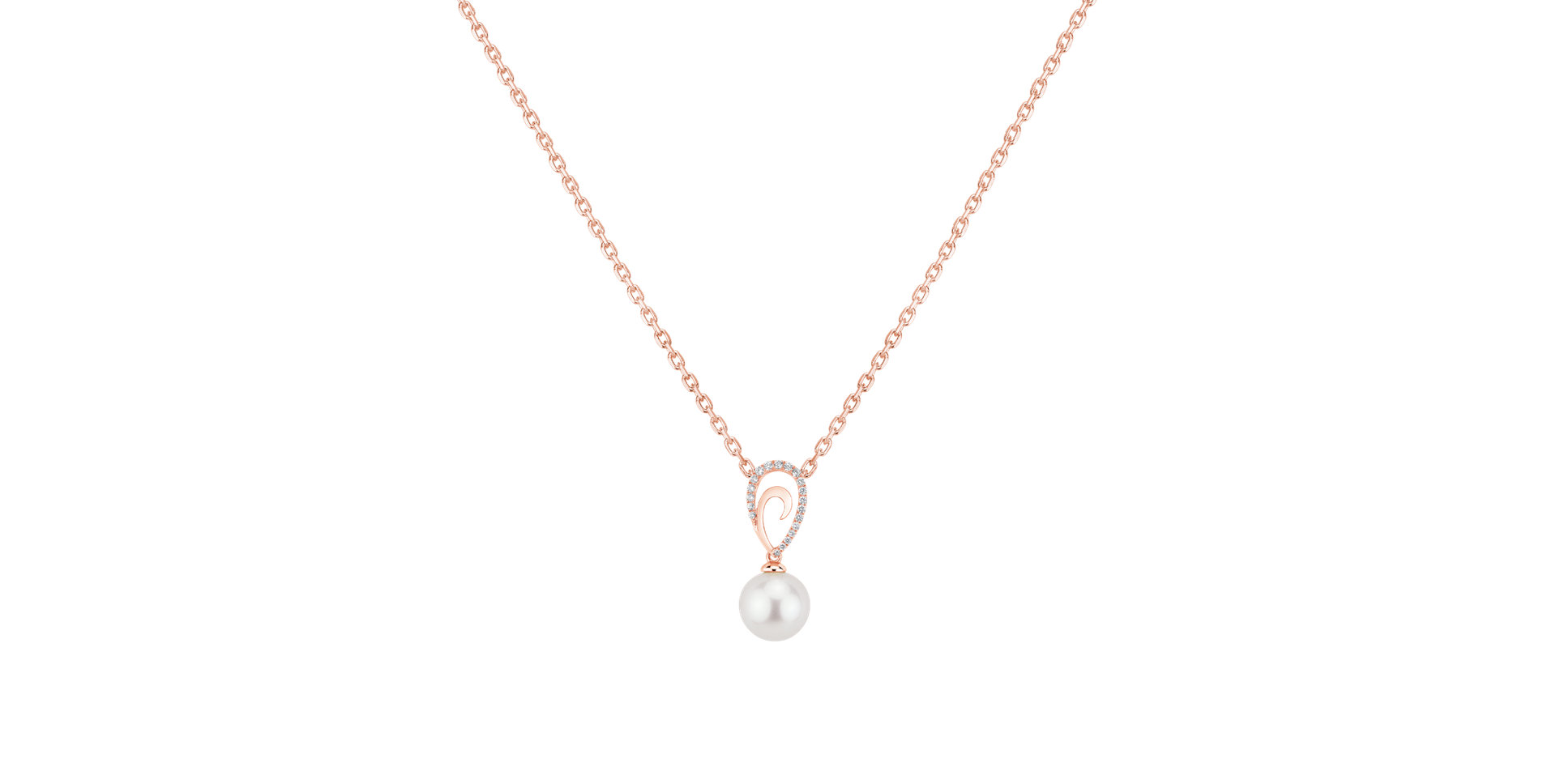 Přívěsok s perlou a diamantmi Poseidon's Soul