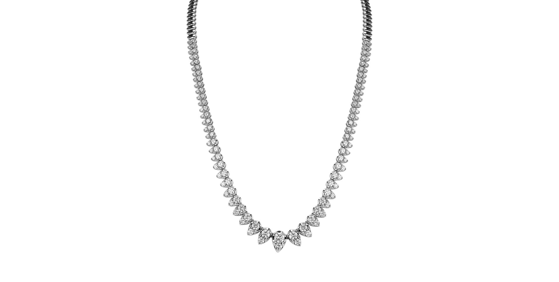 Náhrdelník s diamantmi Excellence